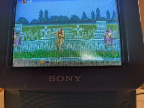 Sony color watchman crt - sony,