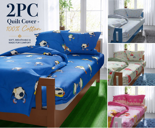100 cotton kids duvet - cotton,