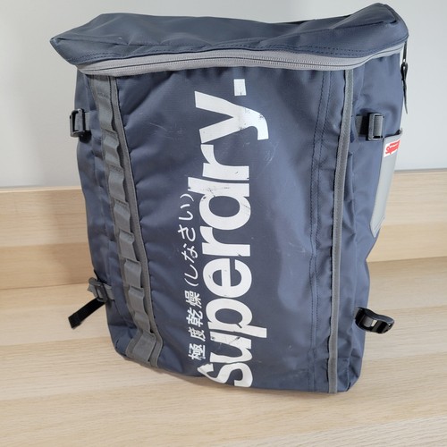 Superdry tarp backpack navy - tarp,