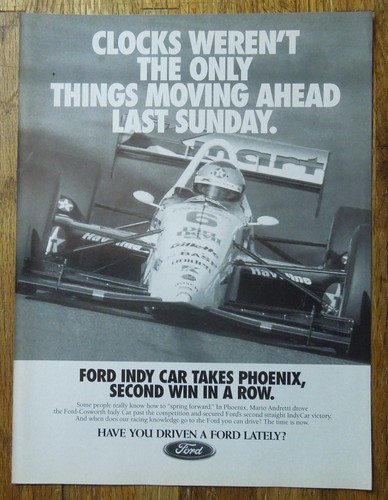 1993 ford cosworth indy - indy, car
