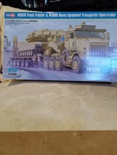 Hobby Boss 85502 M1070 Truck Tractor and M1000 Trailer 1:35 Military Vehicle Kit