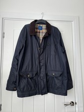 Mens Cotton Traders Barn Farmers Jacket Navy Size 2XL