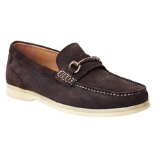 Base London Mens Suede Loafers