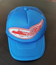 Corteiz CRTZ Alcatraz Wing Trucker Cap Blue/White/Red New