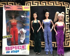 Vintage 90s Spice Girl Galoob Doll Full Set Collectable On Stage. MelB is boxed 
