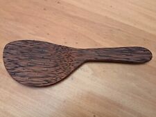 Kenyan Large Coconut-Wood Sturdy Serving Spoon, hand carved,