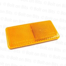 1 Hella Amber Reflex Reflector for Transit/Trailer/Tipper/Recovery/Skip Wagon