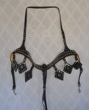 NEW Show Black-Silver Studded