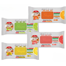 Sleepy Easy Clean Super Kitchen Towel 4 x 50 PCS Cleaning Wipes Food Safe