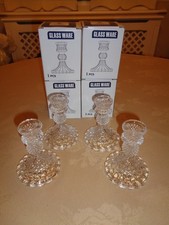 Moulded Cut Look Clear Glass