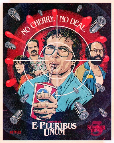 Stranger things poster - stranger,