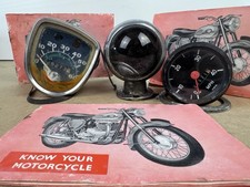 Vintage Motorcycle Speedometer