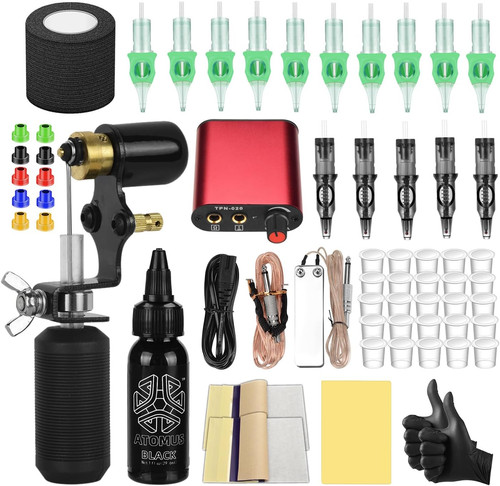 Atomus black tattoo rotary - atomus,
