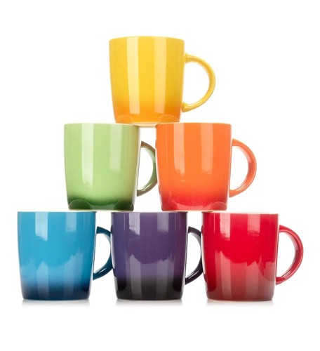 Mugs set multi coloured - mugs, of