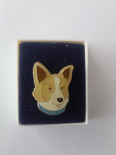 Welsh corgi pin badge - welsh,
