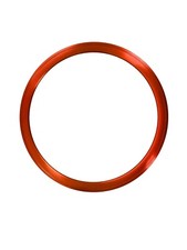 Red fixie road bike - rim, 700c