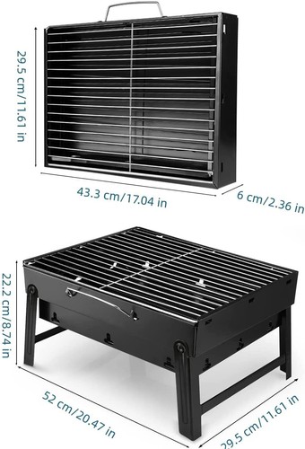 Portable folding bbq grill - bbq,