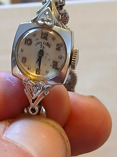 14k gold elgin lady - gold,