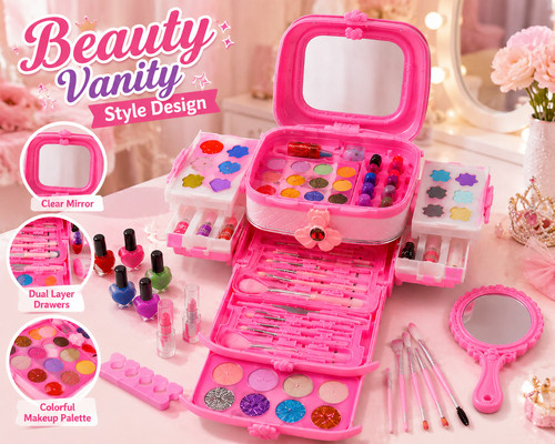 Kids pretend makeup kit for - pretend,
