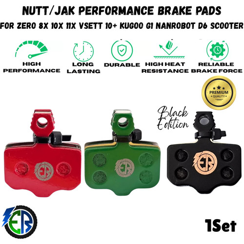 Brake pads for zero - zero, 8x
