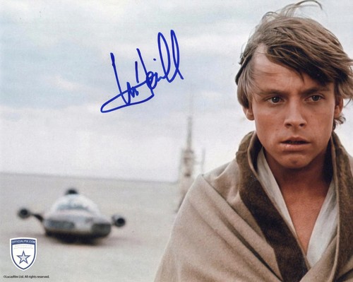 Mark hamill signed star wars - mark,