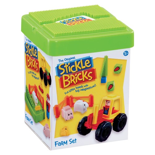Stickle bricks farm - farm,