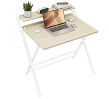 Foldable Desk with Monitor