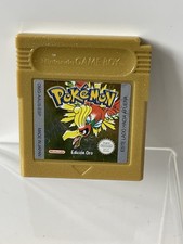 Pokemon Gold Gameboy Cart Only Spanish Version  Internal  Battery Dry