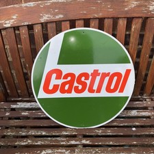 Vintage Castrol Enamel Sign