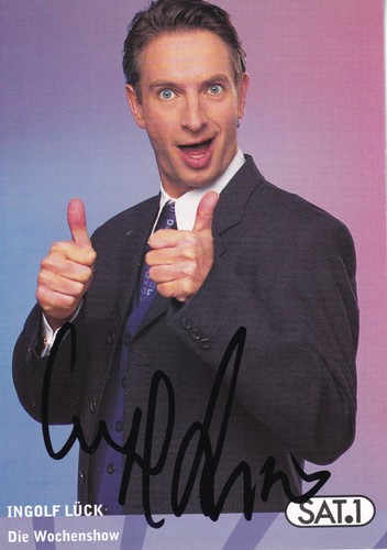 Autograph ingolf lück - autograph,