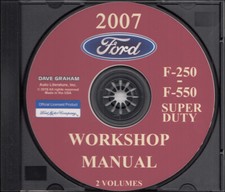2007 Ford Truck Shop Manual on
