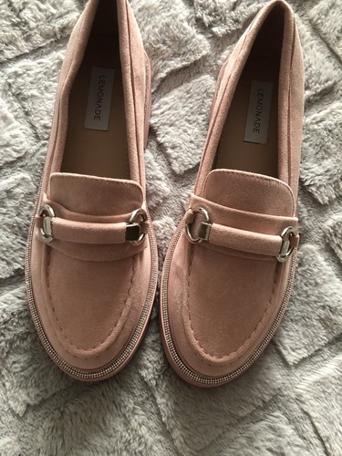 Love lemonade pink faux suede - love,