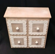 Square X4 Drawers Mini Chest