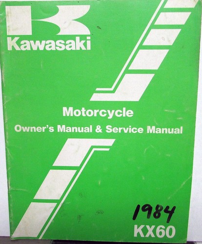 1984 kawasaki kx60 motorcycle - kx60,