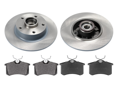 Rear axle brake disc - brake, set