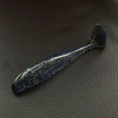 Midnight gold soft plastic - gold,