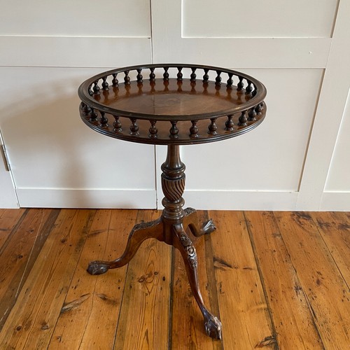Wooden round wine table - wooden,