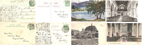 C1908 vii postcard postmark - ke,