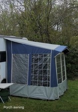 Isabella Minor Porch Awning. . IXL fiberglass poles. Excellent condition