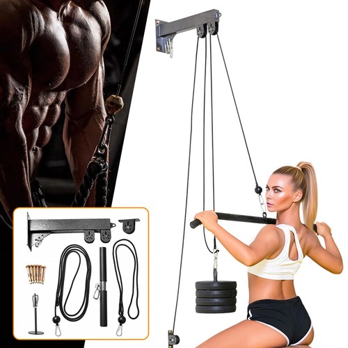 Fitness pulley cable system - pulley,