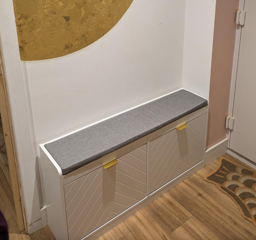 Slim shoe storage bench - slim,