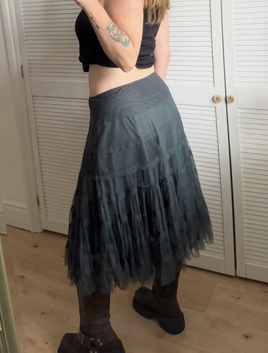 Vintage y2k tulle mesh - vintage, skirt