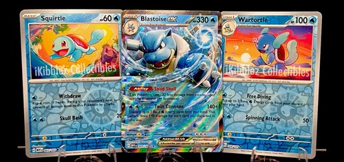 Squirtle wartortle blastoise - squirtle,