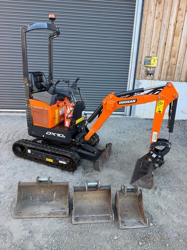 Doosan dx10 micro - mini, digger