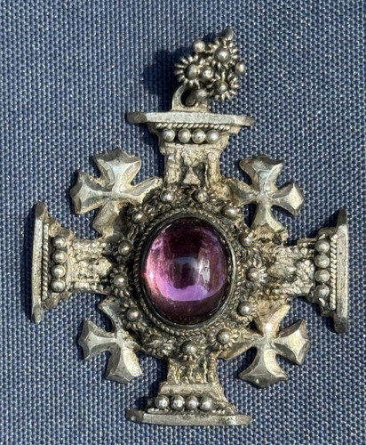 Vtg signed jerusalem cross - vtg, "jerusalem"