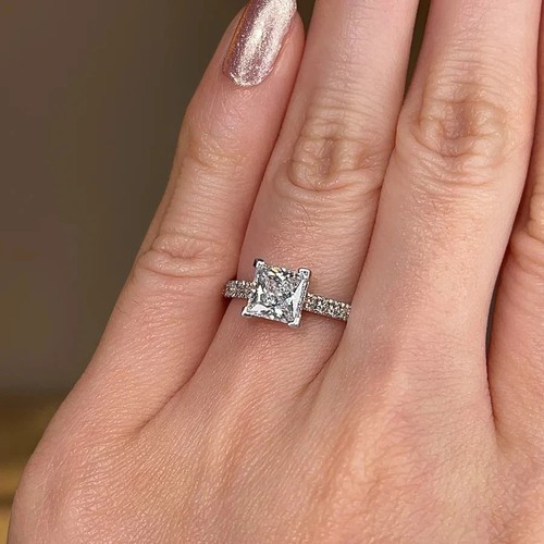 Princess cut diamond - cut,