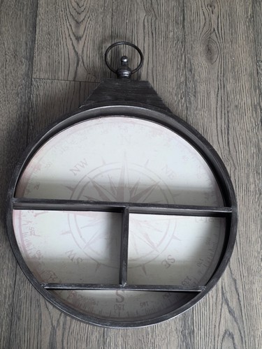 Rustic nautical compass wall - nautical,