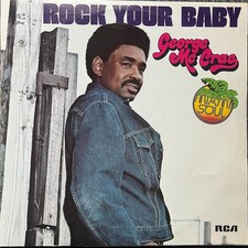 George Mccrae Rock Your Baby 1974 German Rca Vinyl Lp kpl 10501 Ex / Ex