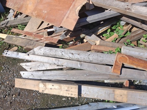 Fire wood off - fire, cuts