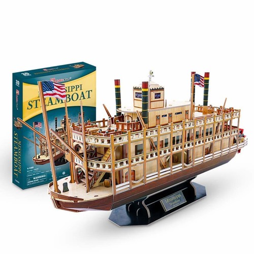 Puzzles wooden ship - puzzles, model
